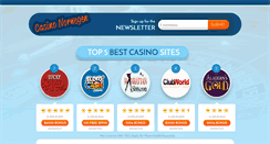 Desktop Screenshot of kasinonorge.com